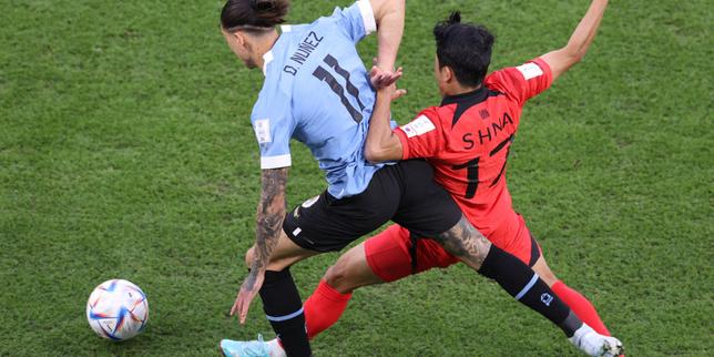 Uruguay-Corée du Sud, en direct : un match rude avec des occasions, mais toujours sans but