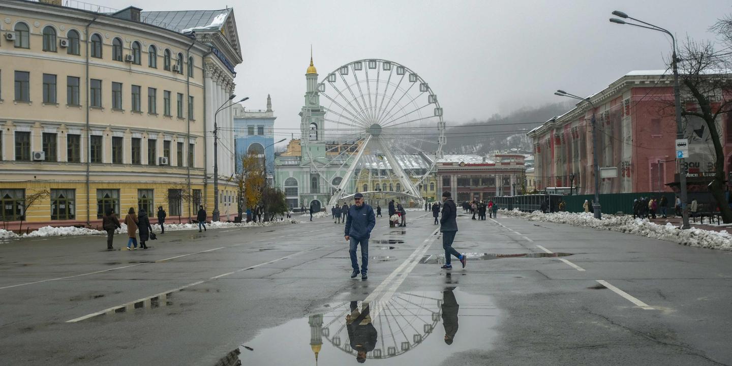 Photo of varios líderes europeos en Kyiv para las celebraciones del Holodomor