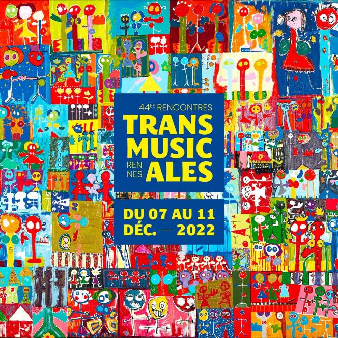 Poster of the Transmusicales of Rennes.