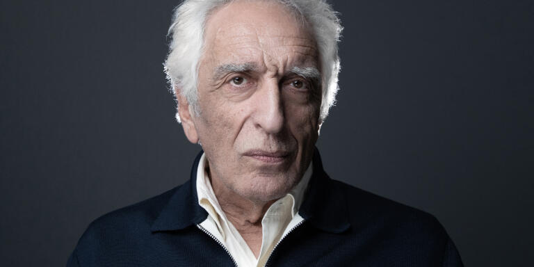 French actor Gerard Darmon poses during a photo session in Paris, on January 4, 2022. (Photo by JOEL SAGET / AFP)