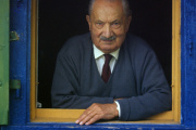 Le philosophe allemand Martin Heidegger, à Todtnauberg (Allemagne de l’Ouest), en 1968.