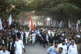En Inde, la longue marche de l’« héritier » Rahul Gandhi