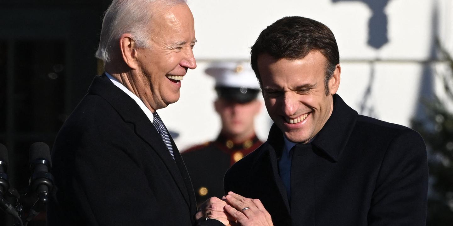 Joe Biden et Emmanuel Macron affichent leur alliance à la Maison Blanche