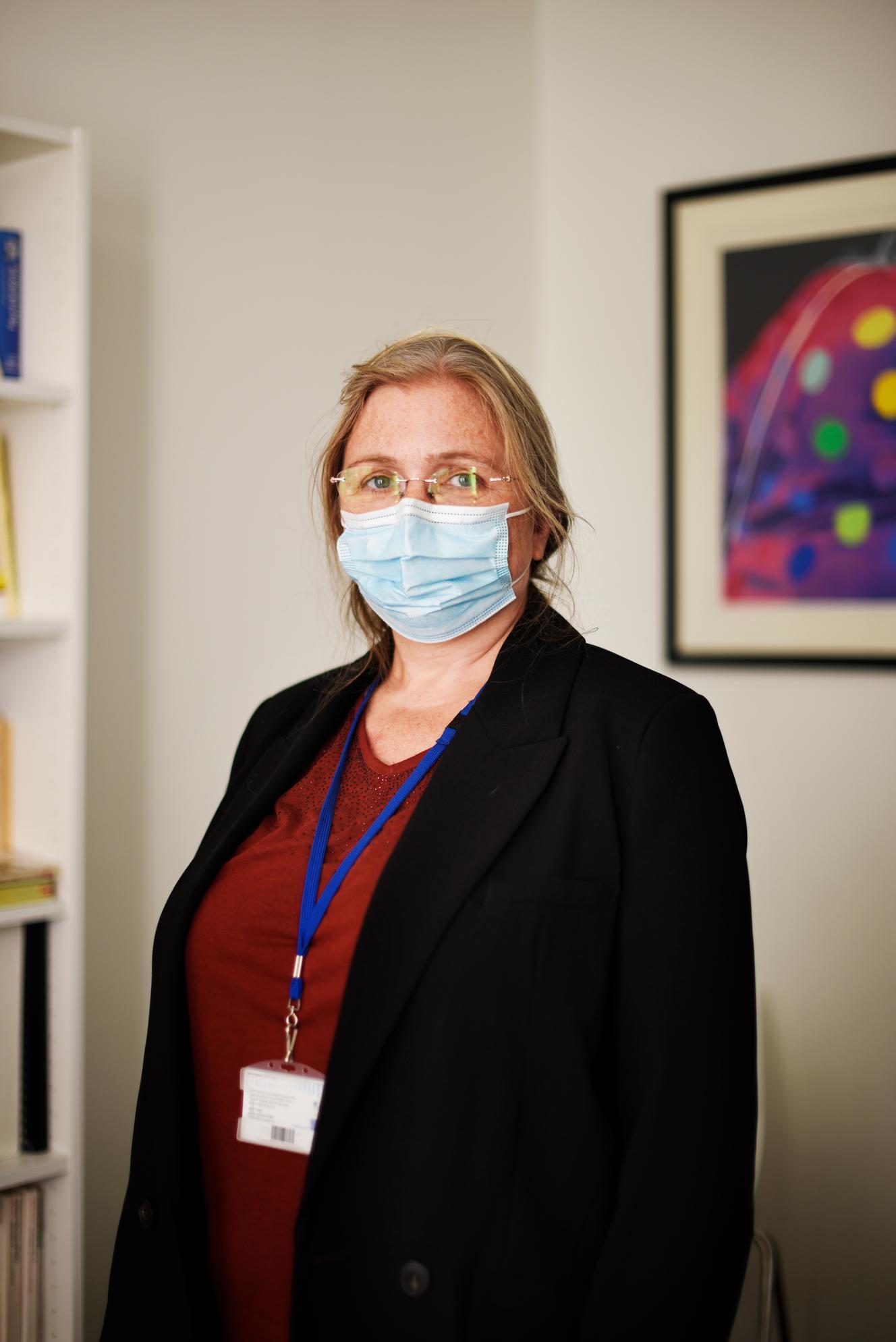 Le docteur Agnès Condat, pédopsychiatre, spécialiste de l’identité sexuée au service de psychiatrie de l’enfant et de l’adolescent à l’hôpital de la Pitié-Salpêtrière, à Paris, le 15 septembre 2022.