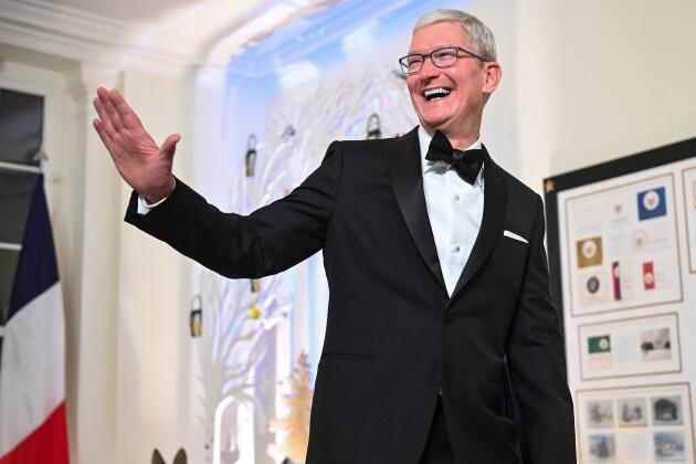 Chief Executive Officer of Apple Tim Cook.