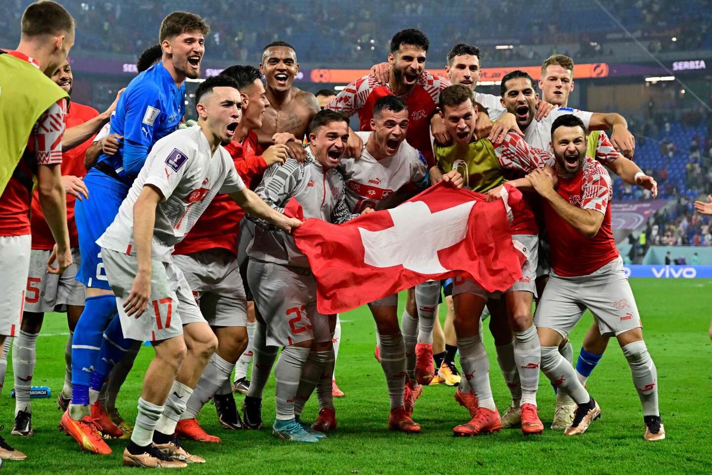 Coupe du monde 2022 : après sa victoire face à la Serbie, la Suisse affrontera le Portugal en huitième de finale