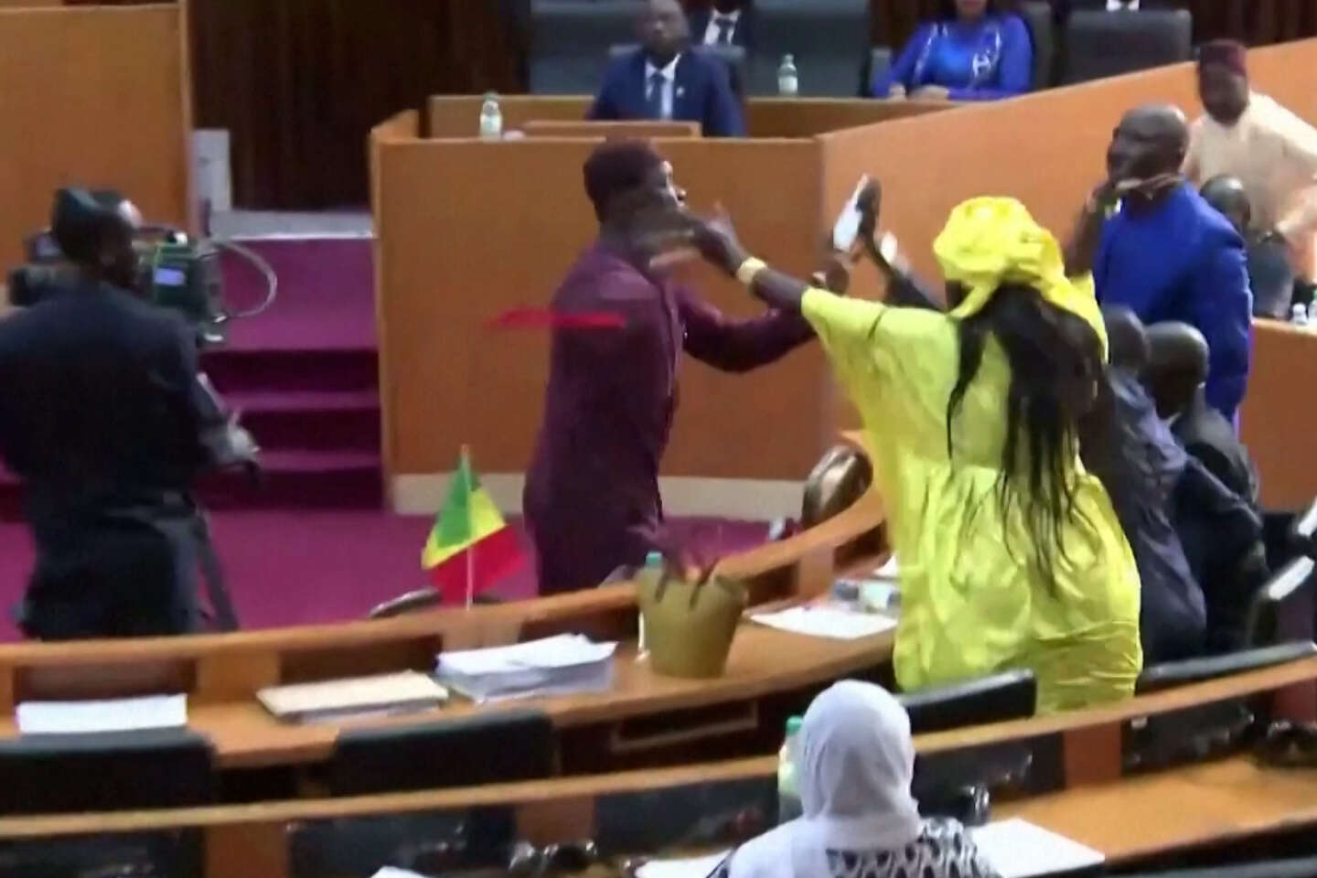 Vidéo. Sénégal : une session parlementaire vire à la bagarre générale