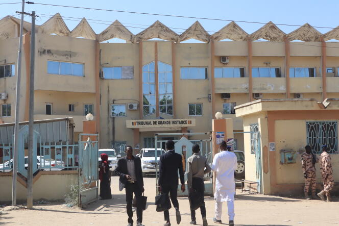 Le tribunal de grande instance de N’Djamena, le 5 décembre 2022.