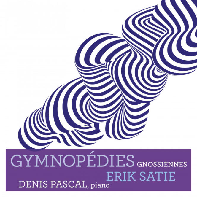 Pochette de l’album « Erik Satie », de Denis Pascal.