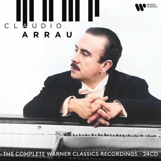 Coffret « The Complete Warner Classics Recordings », de Claudio Arrau.