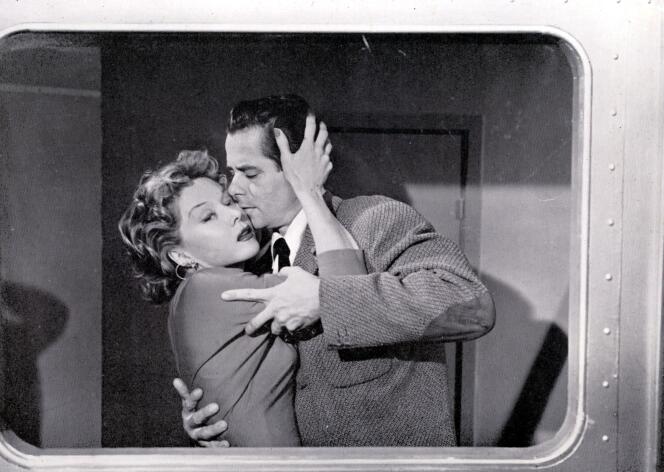 Gloria Grahame et Glenn Ford dans « Human Desire », de Fritz Lang (1954).
