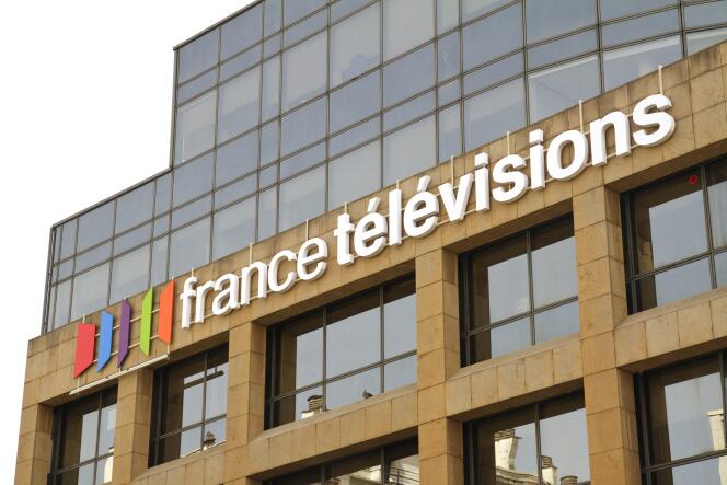 The headquarters of France Télévisions, in Issy-les-Moulineaux, in the Hauts-de-Seine.