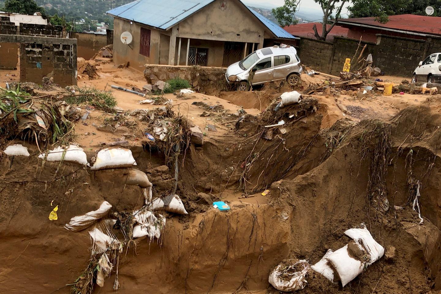 Rdc les images des inondations meurtri res kinshasa