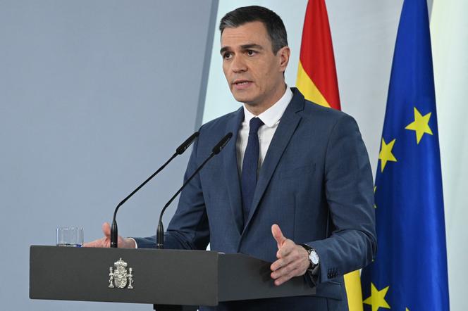 El presidente del Gobierno español, Pedro Sánchez, en Madrid, 20 de diciembre de 2022.