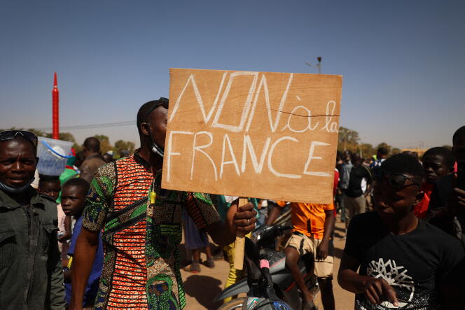 A Ouagadougou, au Burkina Faso, le 25 janvier 2022.