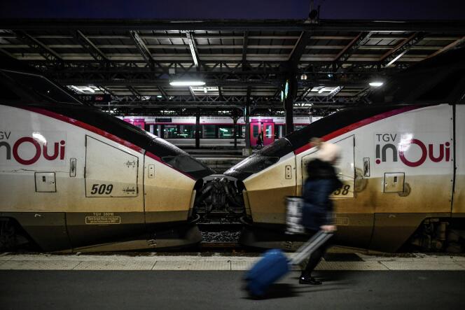 Twee op de drie TGV's moeten op de Atlantische en Mediterrane knooppunten rijden, en een op de twee treinen op het noordelijke knooppunt.