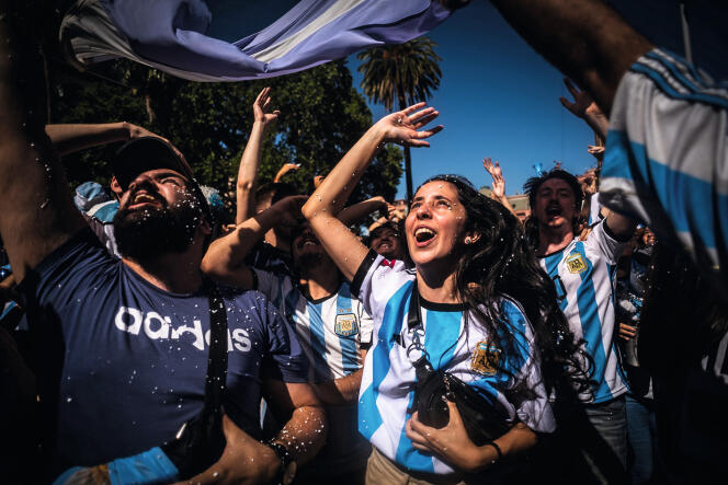 Millones de argentinos recibieron triunfalmente a su selección en Buenos Aires el 20 de diciembre.