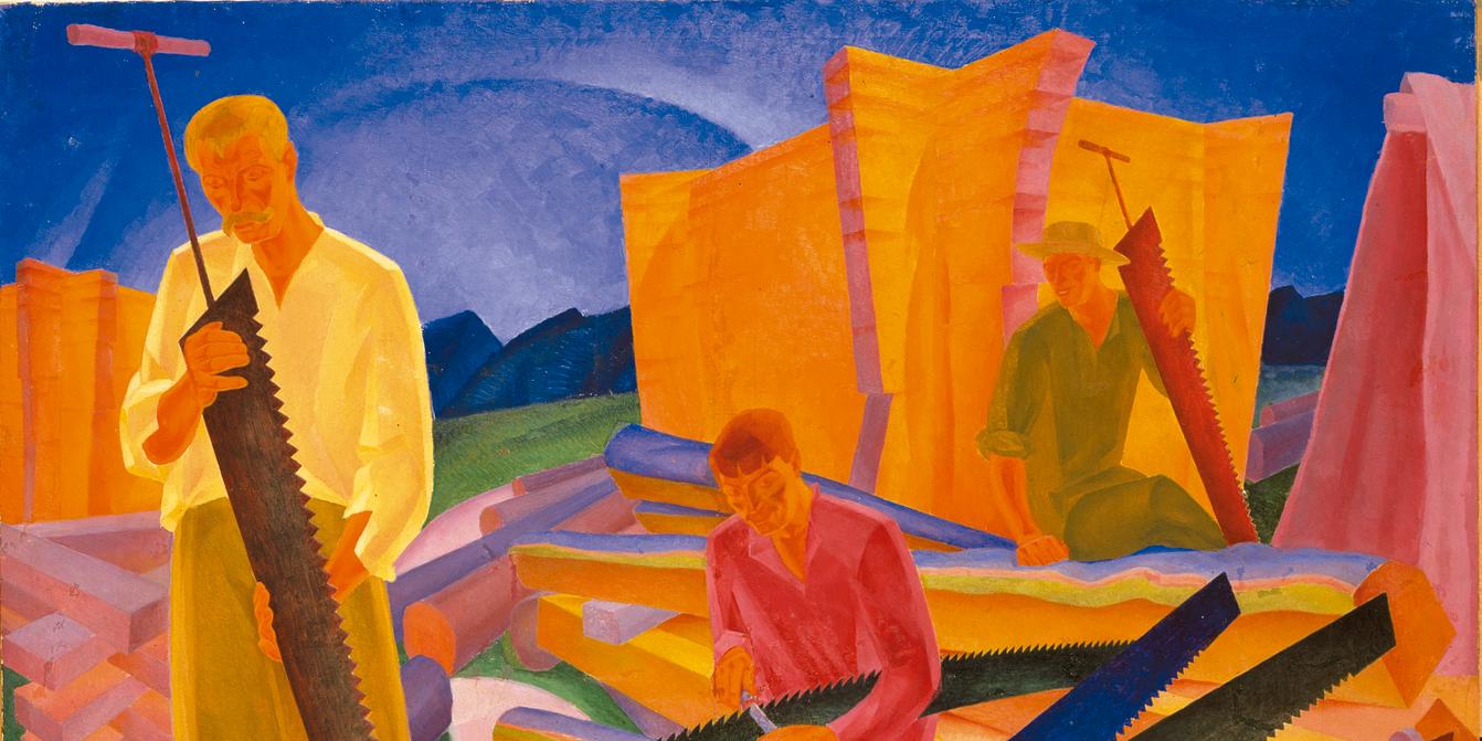 Safe from war: Ukrainian avant-garde art is exhibited at Madrid's