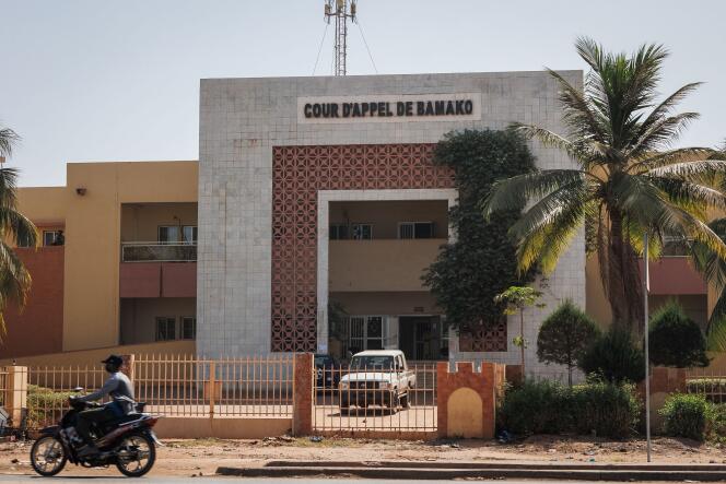 La cour d'appel de Bamako, en décembre 2022.