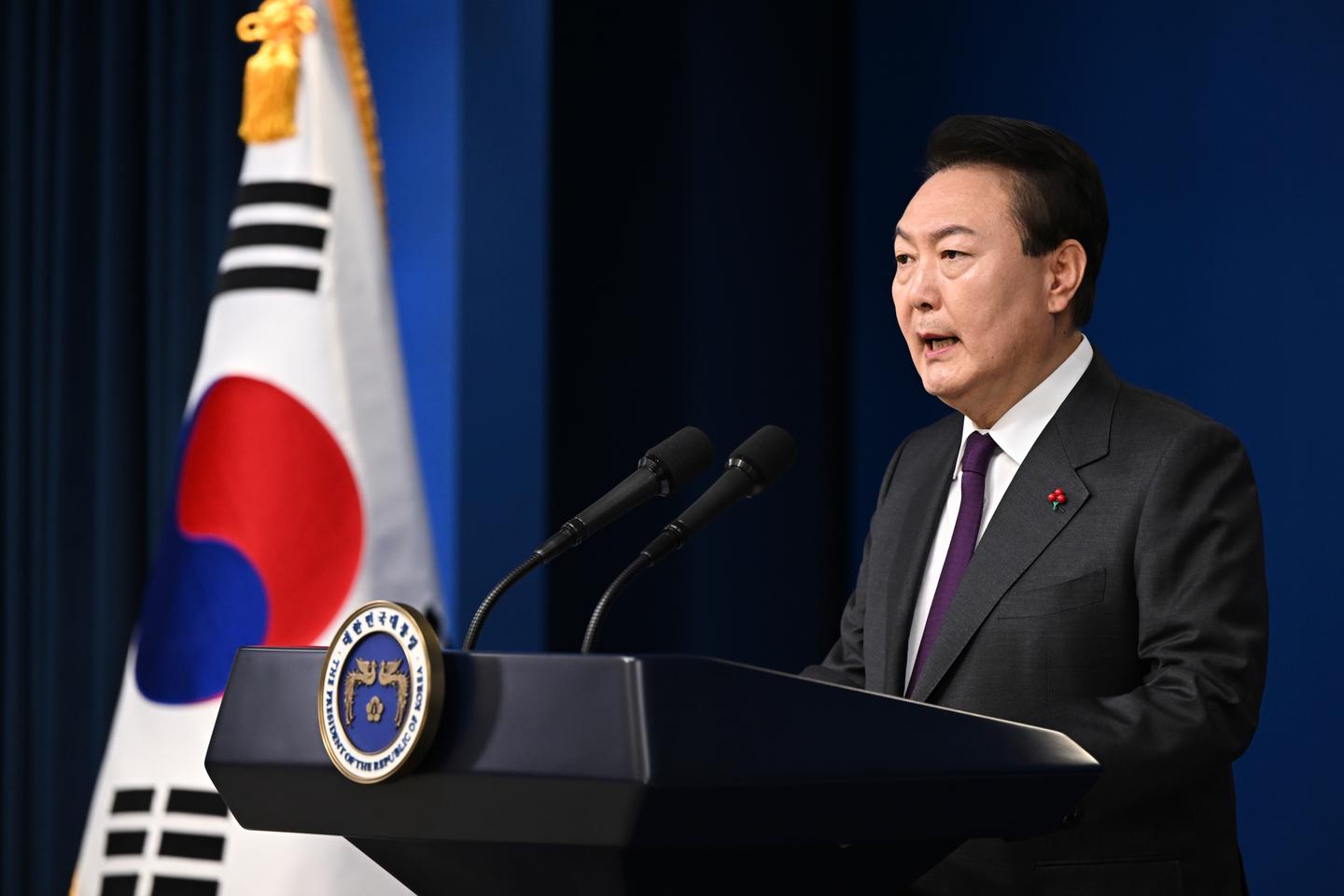 South Korean President talks about joint nuclear exercises between Seoul and Washington