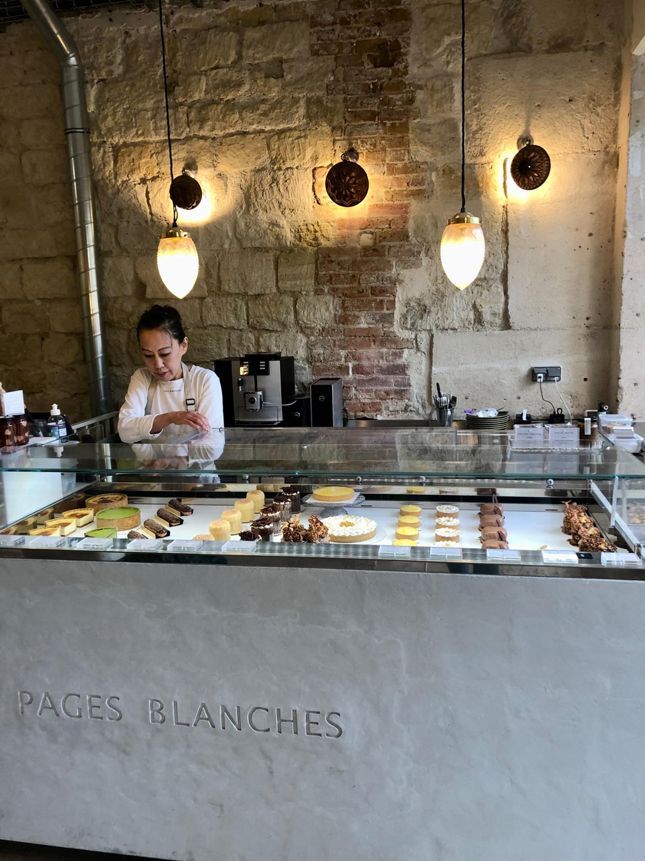 Le flan au matcha de la pâtisserie Pages blanches, un plaisir douxamer