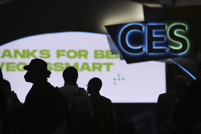 At CES in Las Vegas, January 5, 2022.