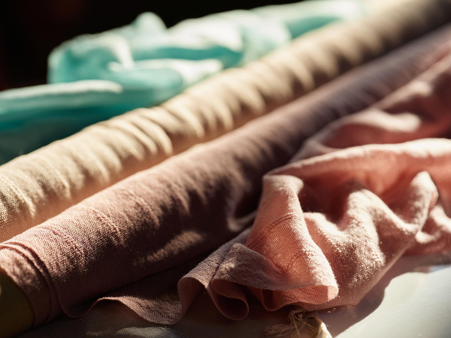 Dans les ateliers de la maison de tissage espagnole Teixidors, installée près de Barcelone. Les tisserands sont atteints de troubles cognitifs et de déficiences intellectuelles.