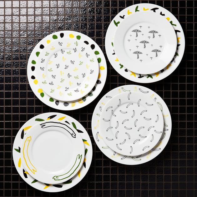 La collection Extraordinaire de Maison fragile, créée par des employés touchés par la trisomie 21 du restaurant Le Reflet.