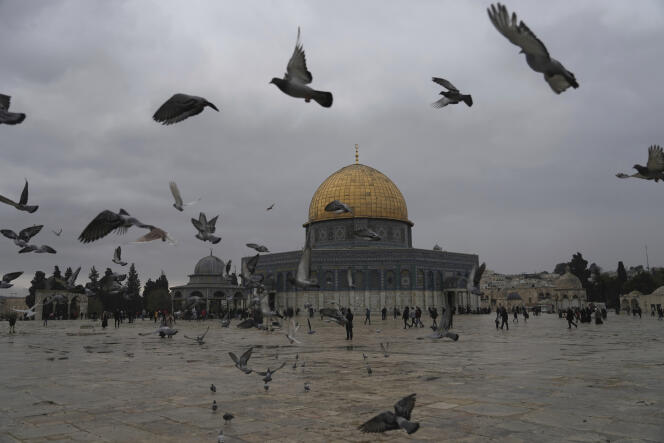 La mosquée Al-Aqsa à Jérusalem, le 6 janvier. 
