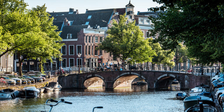 Canal Herengracht à Amsterdam.