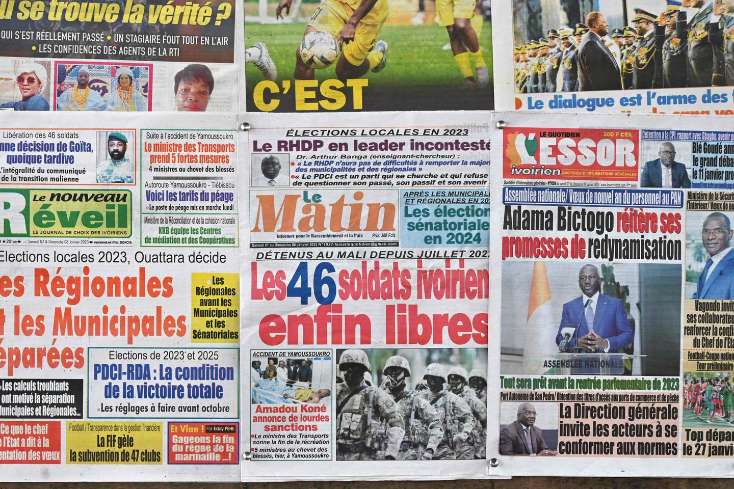 Soldados marfileños detenidos por la junta han sido liberados