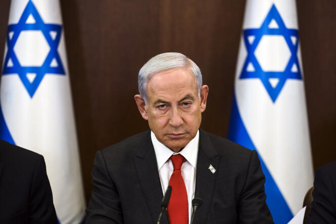 Le Premier ministre israélien Benjamin Netanyahu, le 8 janvier 2023 à Jérusalem. 