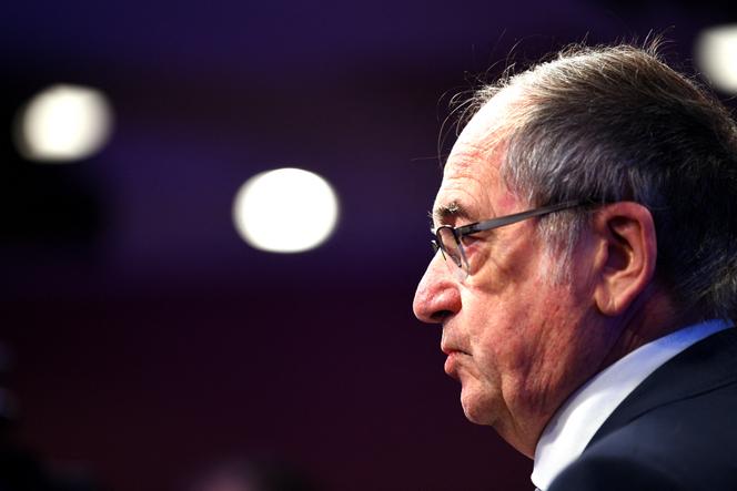 El presidente de la Federación Francesa de Fútbol, ​​Noël Le Graët, 26 de junio de 2020.