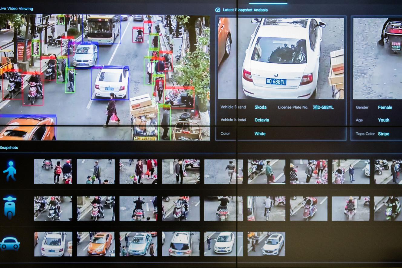 En la sala de exposiciones de la sede de Huawei Technologies en Shenzhen, China, el 29 de marzo de 2019.