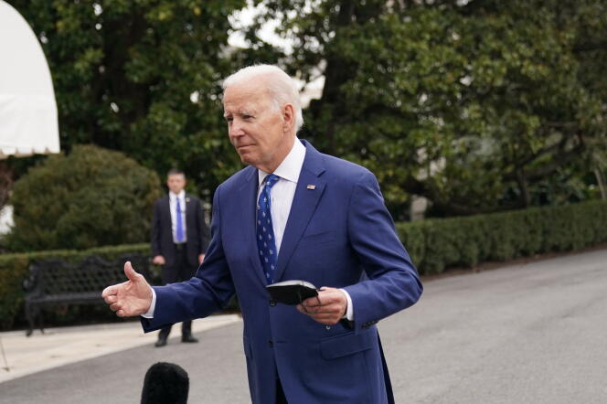 El presidente de los Estados Unidos, Joe Biden, en Washington el 4 de enero de 2023.