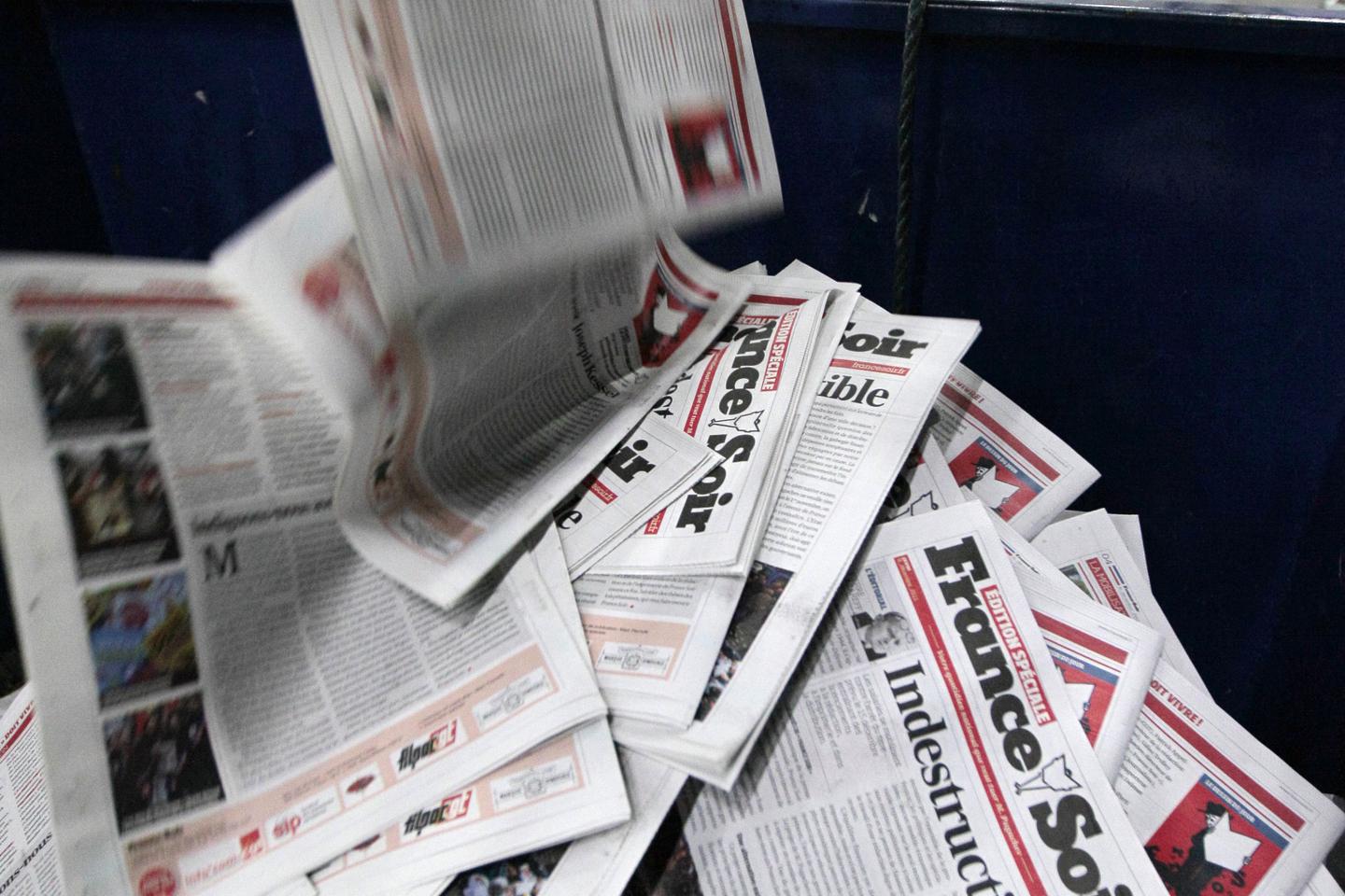 “France-Soir” recuperó, al menos temporalmente, su aprobación de prensa online