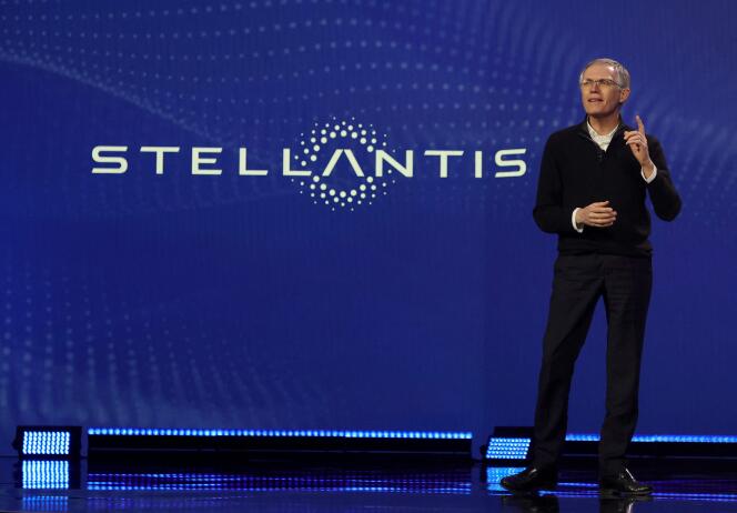 Carlos Tavares, CEO de Stellantis, en Las Vegas (Nevada, Estados Unidos), 5 de enero de 2023.