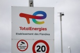 A TotalEnergies fuel depot in Mardyck, near Dunkirk, January 16, 2023.