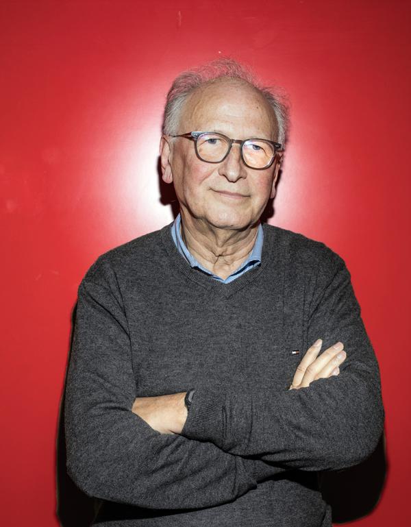 Alain Fischer, à l’institut Imagine, à Paris, le 12 janvier 2023.