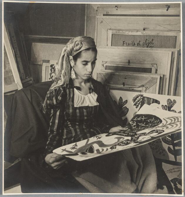 Portrait of Baya (1947).
