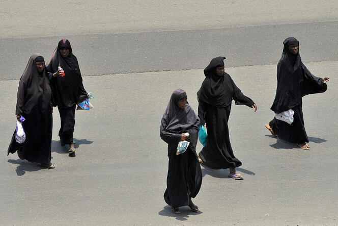 Des immigrées africaines à Djeddah, en 2011.