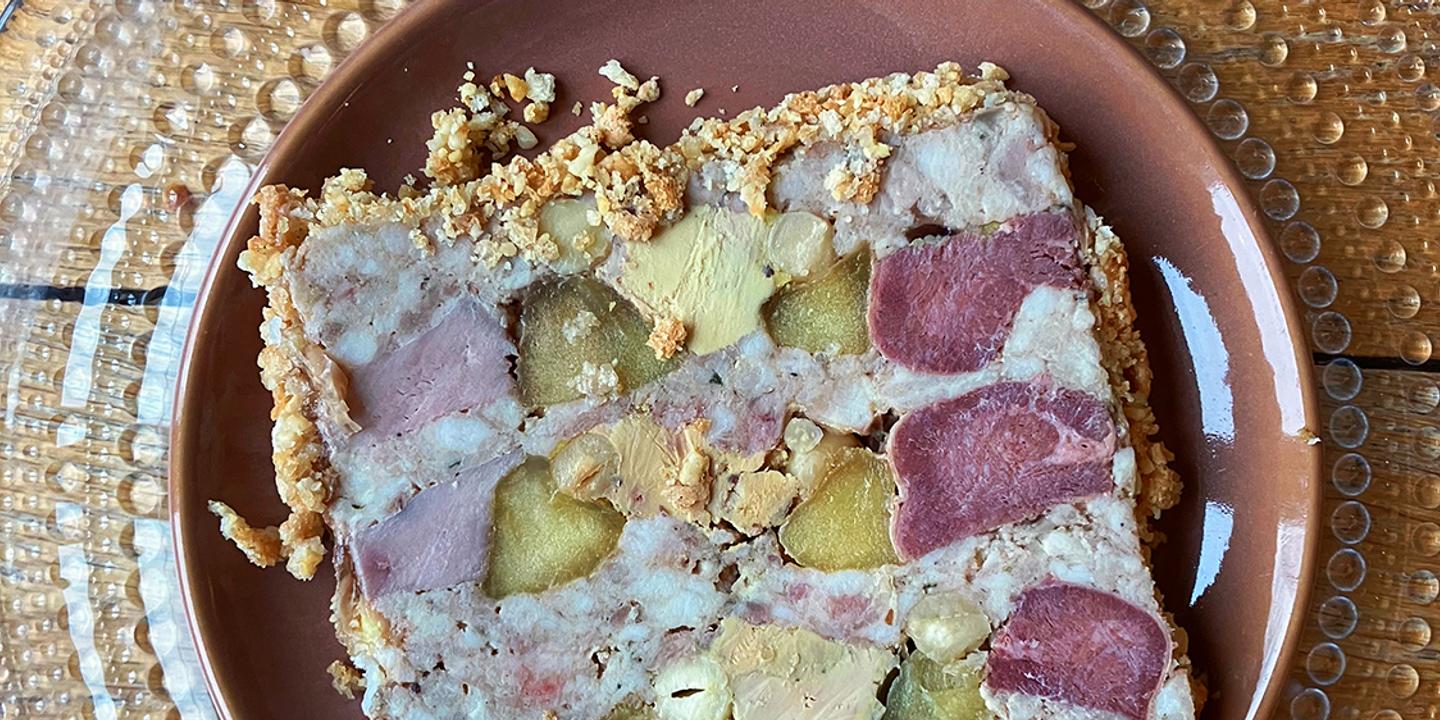 La terrine de la Maison Verot, c’est « une fête de textures, de gras et