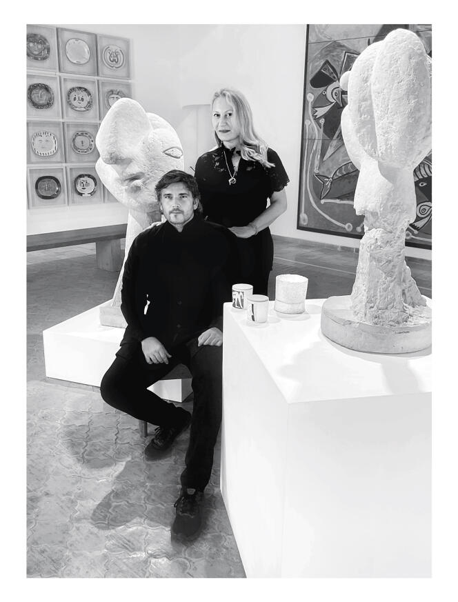 Diana Picasso et Rodrigo Garcia au Musée Picasso
