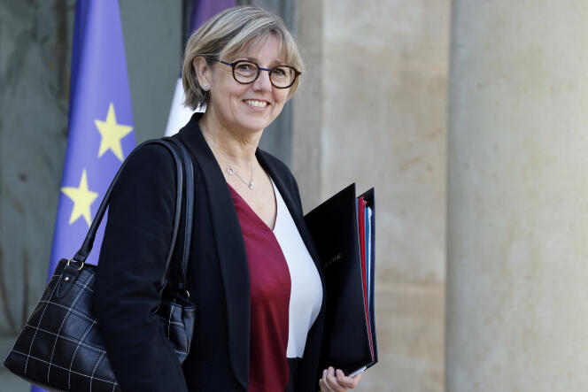 La ministre de l’enseignement supérieur et de la recherche, Sylvie Retailleau, à Paris, le 12 octobre 2022.