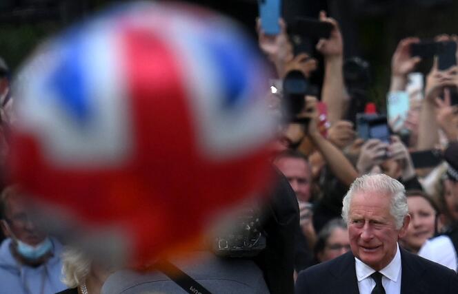 King Charles III in London, September 9, 2022.