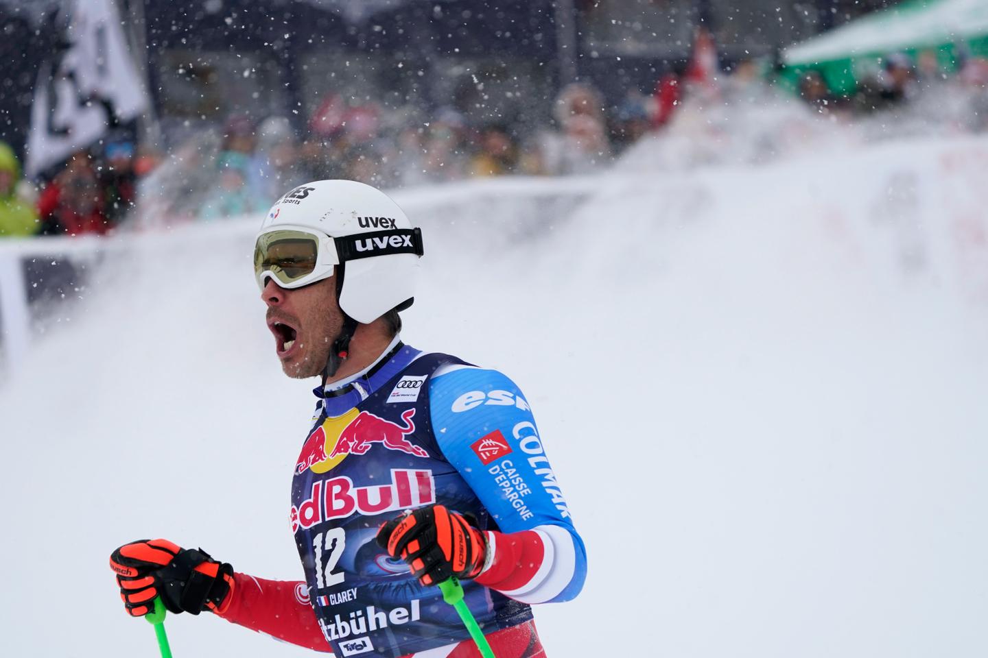 a sus 42 años, el francés Johan Clarey se ofrece un nuevo podio en Kitzbühel a sus 42 años, el francés Johan Clarey se ofrece un nuevo podio en Kitzbühel