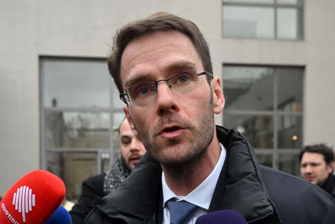 Nicolas Mayer-Rossignol, maire de Rouen, à Ivry-sur-Seine, le 23 janvier 2023.