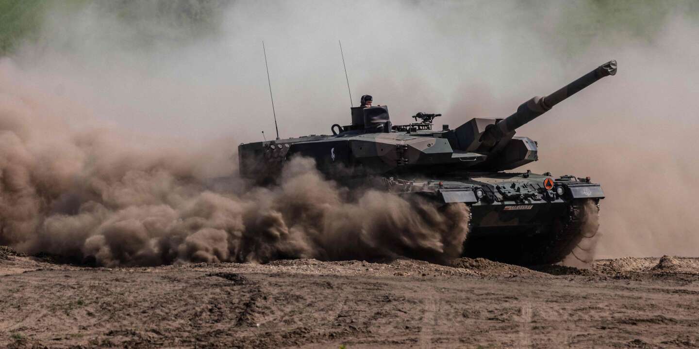 Według niemieckich mediów Niemcy ogłaszają dostawę czołgów Leopard do Kijowa