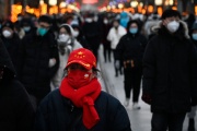 Dans une rue de Pékin, le 25 janvier 2023.