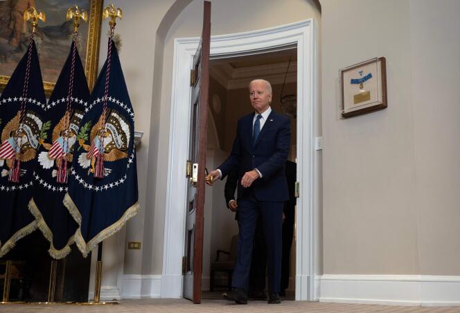 Le président américain Joe Biden, le 25 janvier 2023, à Washington.